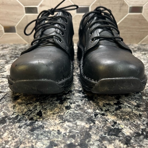 RED WING 2323 Size 5.5 Leather Aluminum Toe Work Oil Resistant Steel Oxford Shoe - Picture 5 of 14